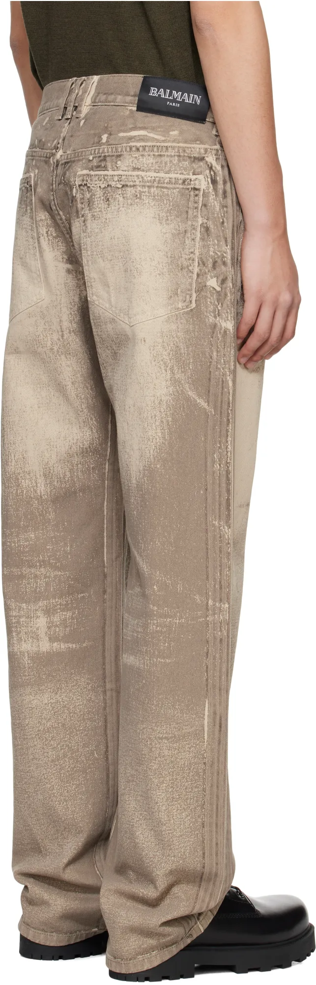 Loose-Fit Denim Jeans