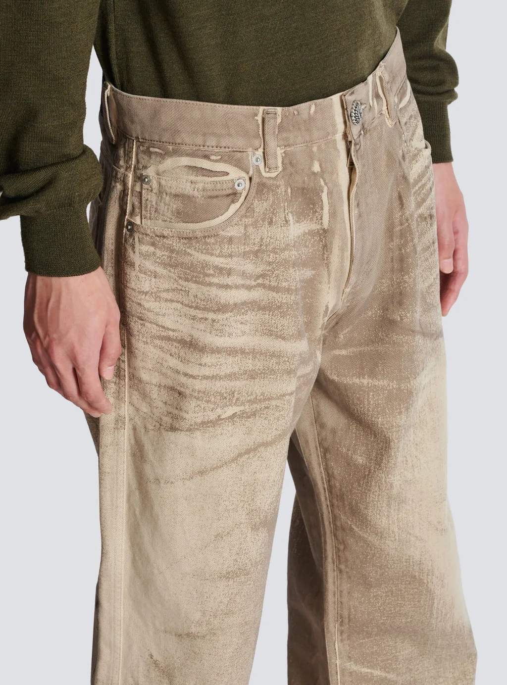 Loose-Fit Denim Jeans