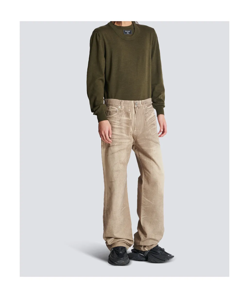 Loose-Fit Denim Jeans