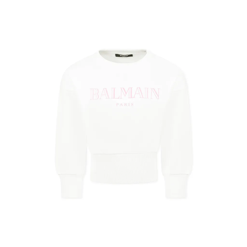 Logo-Printed Crew Neck Sweatshirt