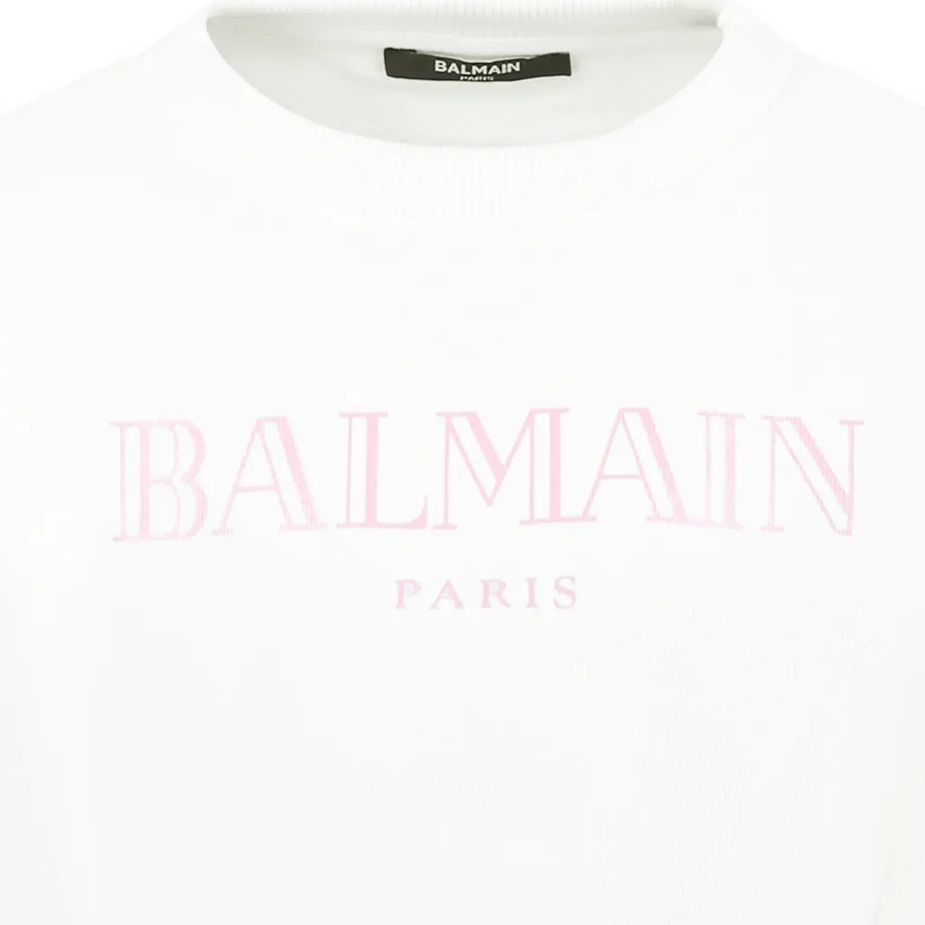 Logo-Printed Crew Neck Sweatshirt