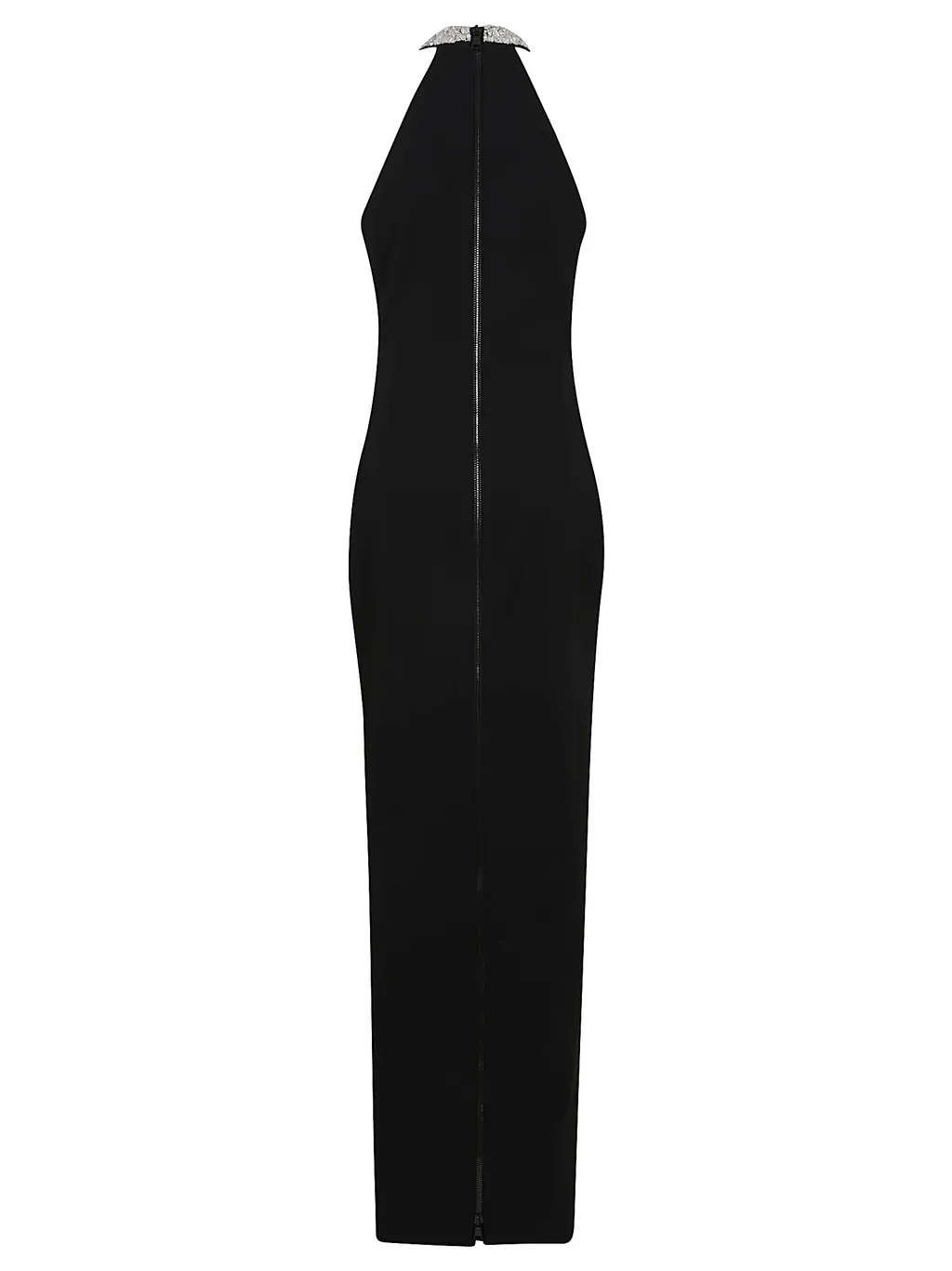 Crystal-Embellished Maxi Dress
