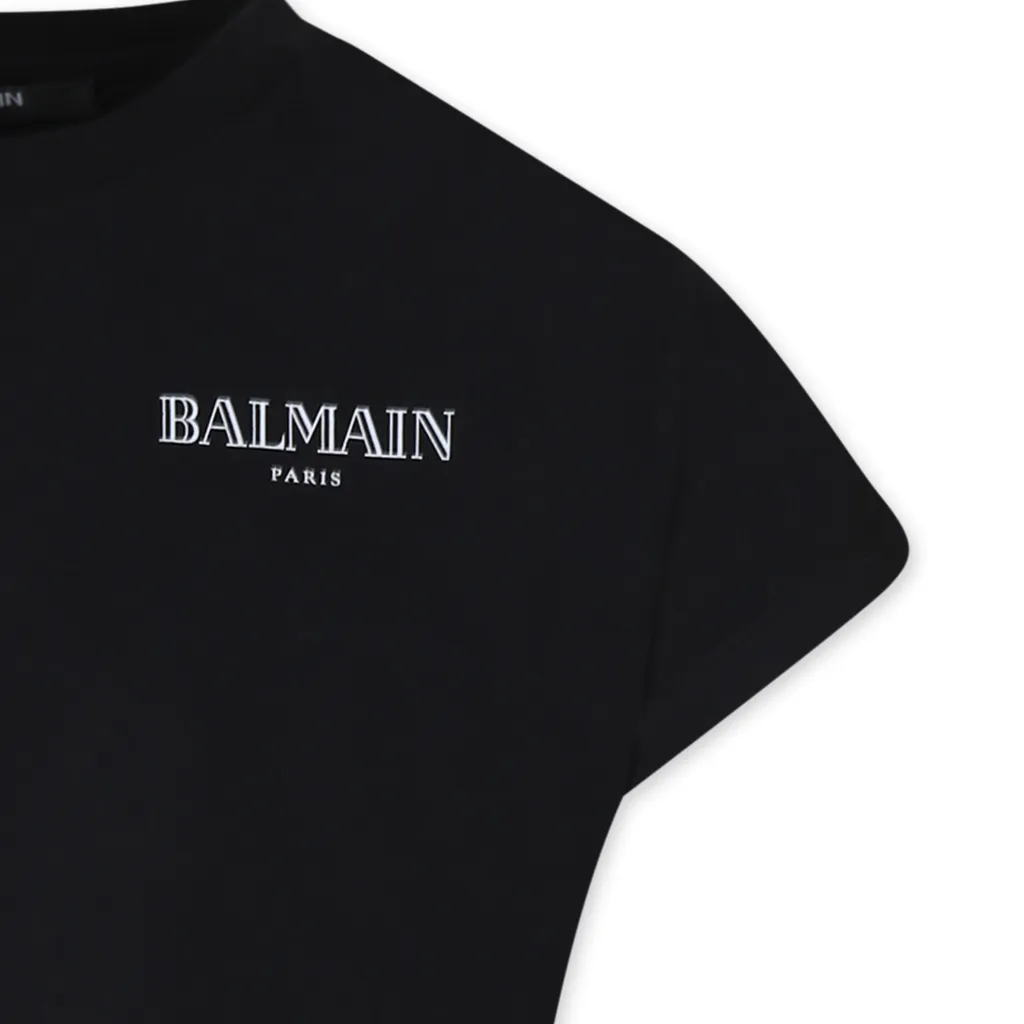 Short-Sleeved Cropped T-Shirt
