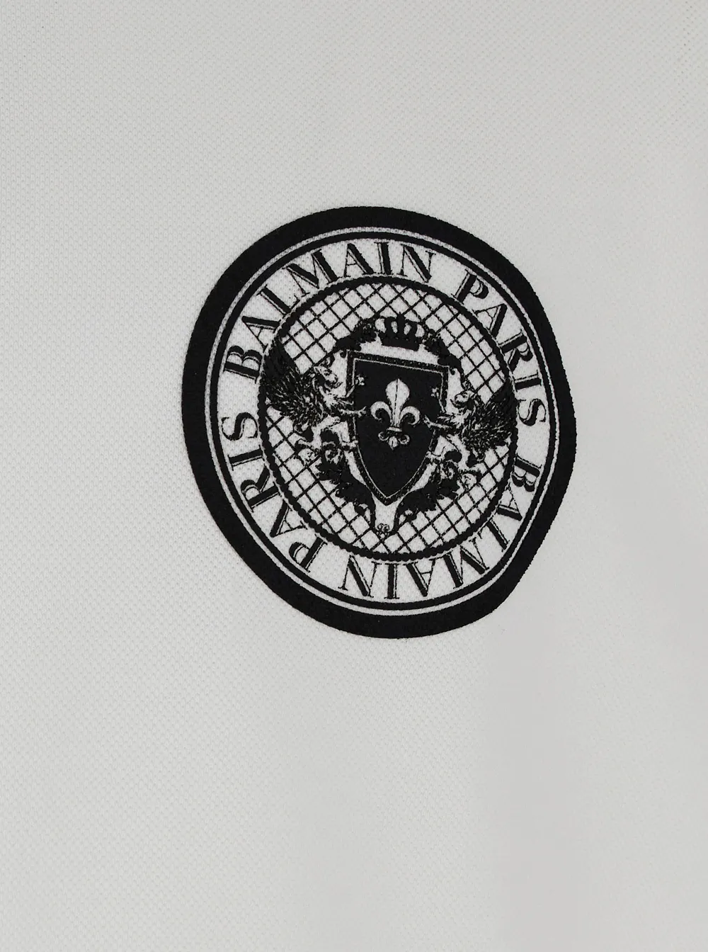 Coin-Printed Polo Shirt