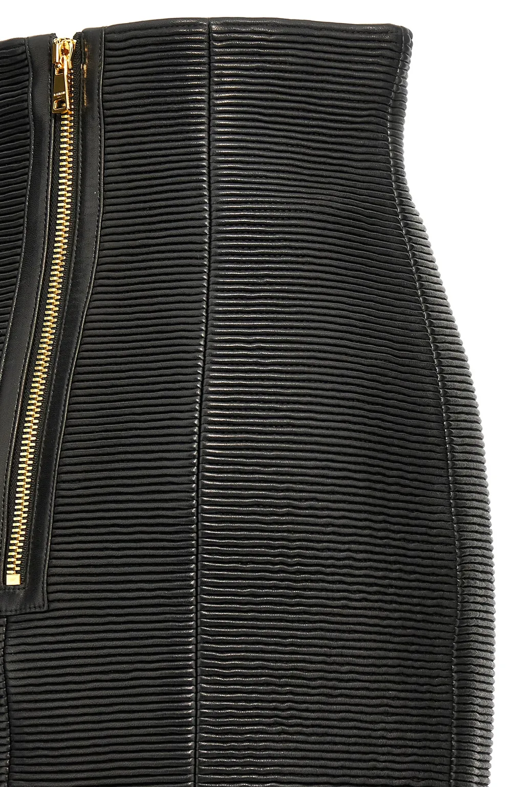 Hw Rolled High-Waist Mini Skirt