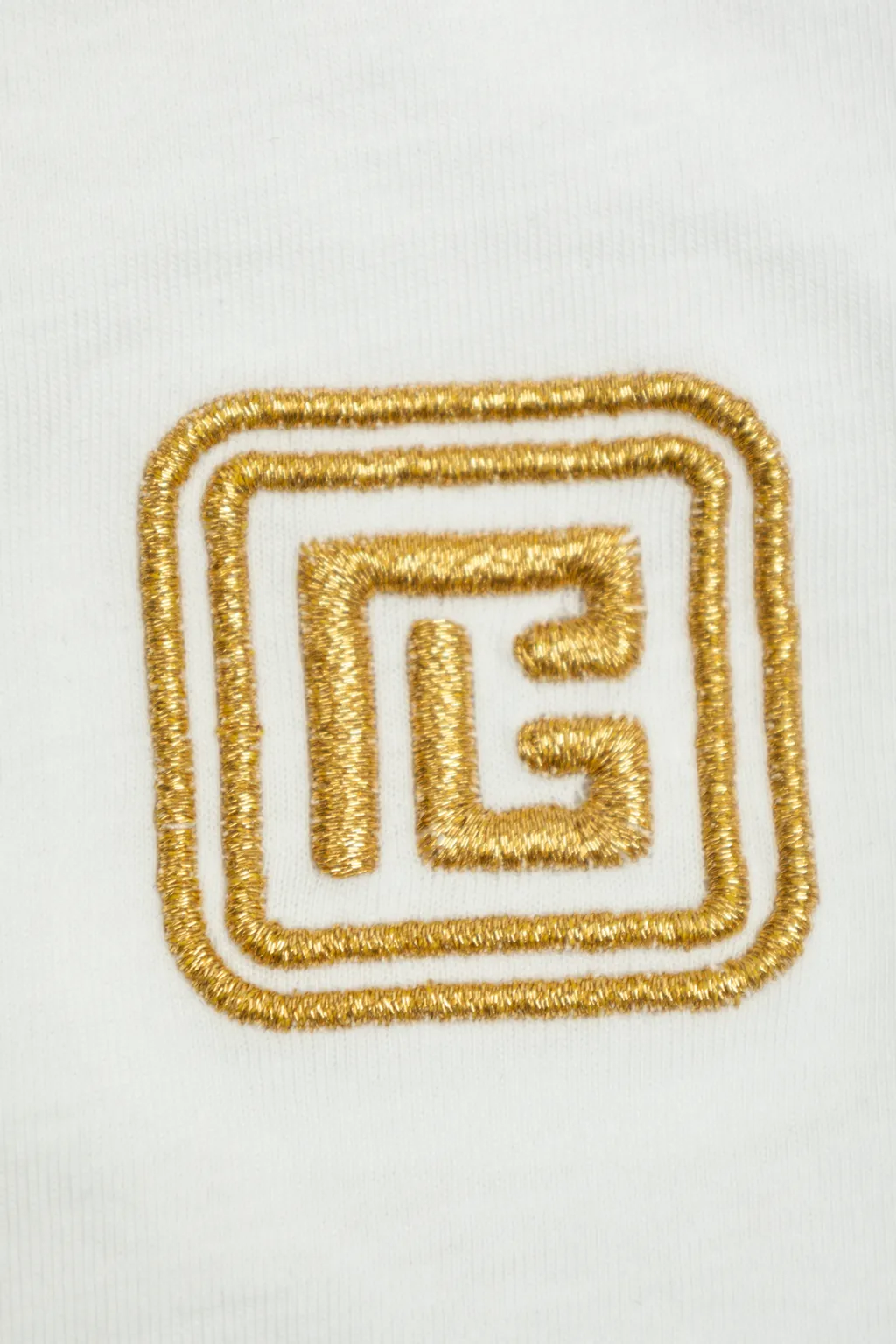 Logo Embroidered Crewneck T-Shirt