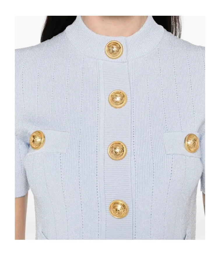 4-Pocket Knitted Cardigan