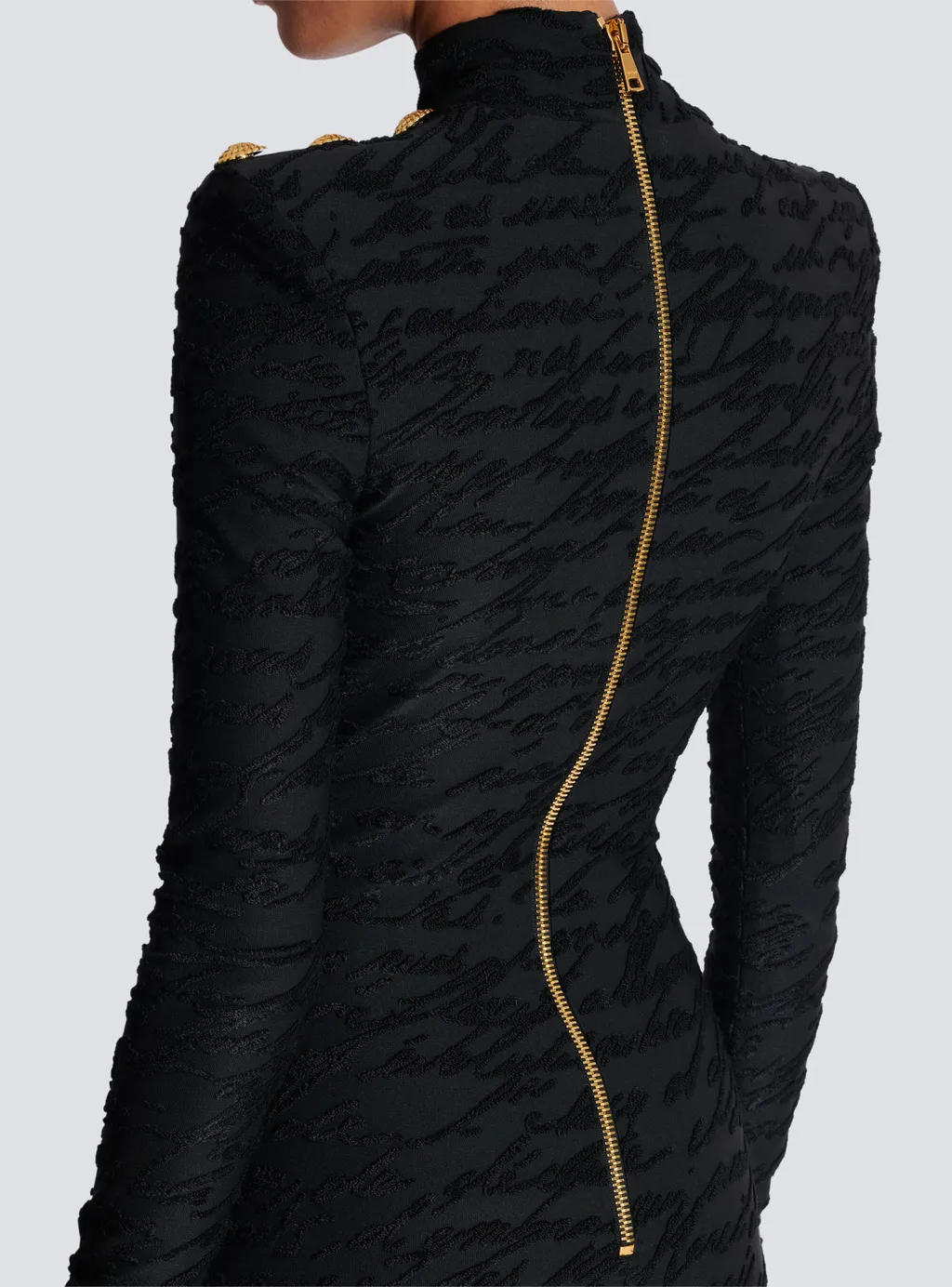 Love Letter Jacquard Short Knit Dress