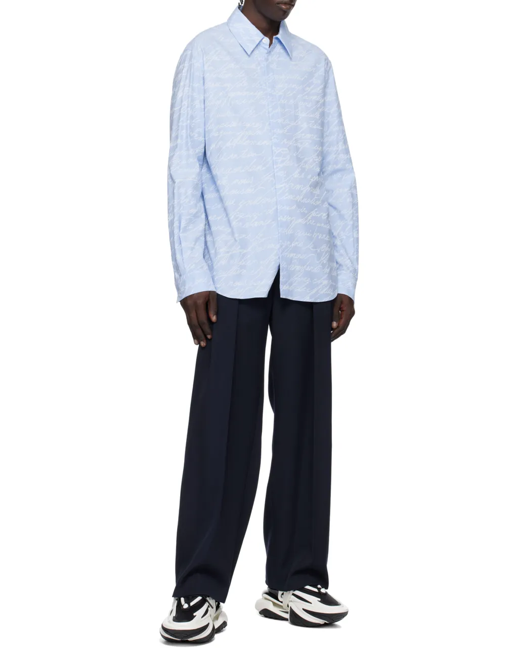 Logo Printed Buttoned Shirt