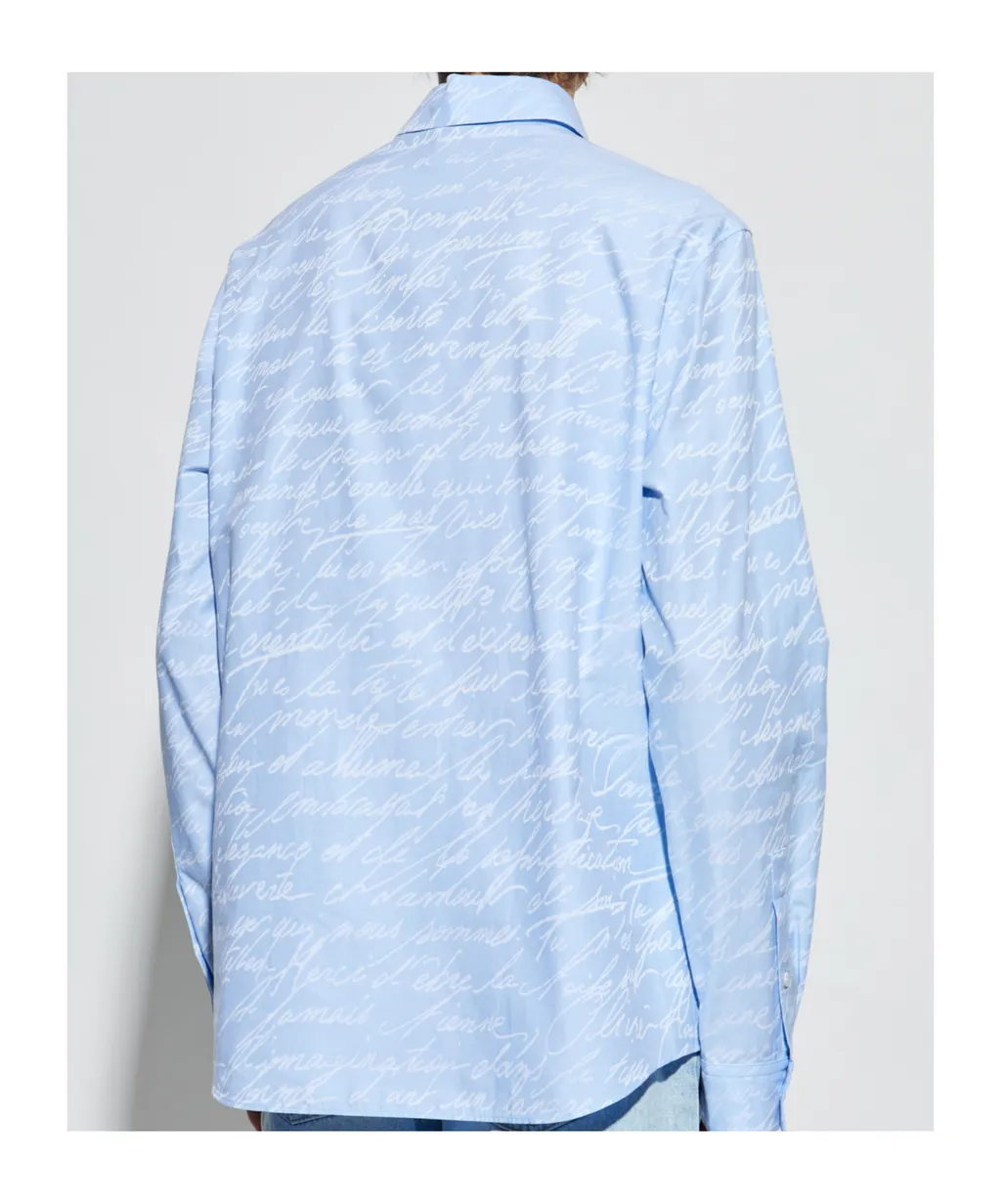 Logo Printed Buttoned Shirt
