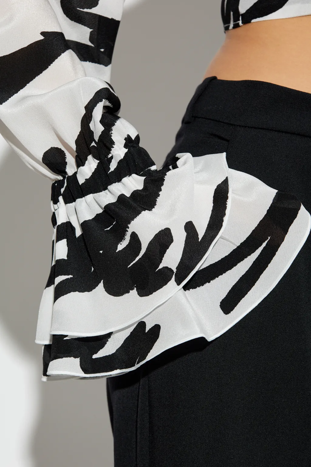 Love Letter Ruffled Wrap Top