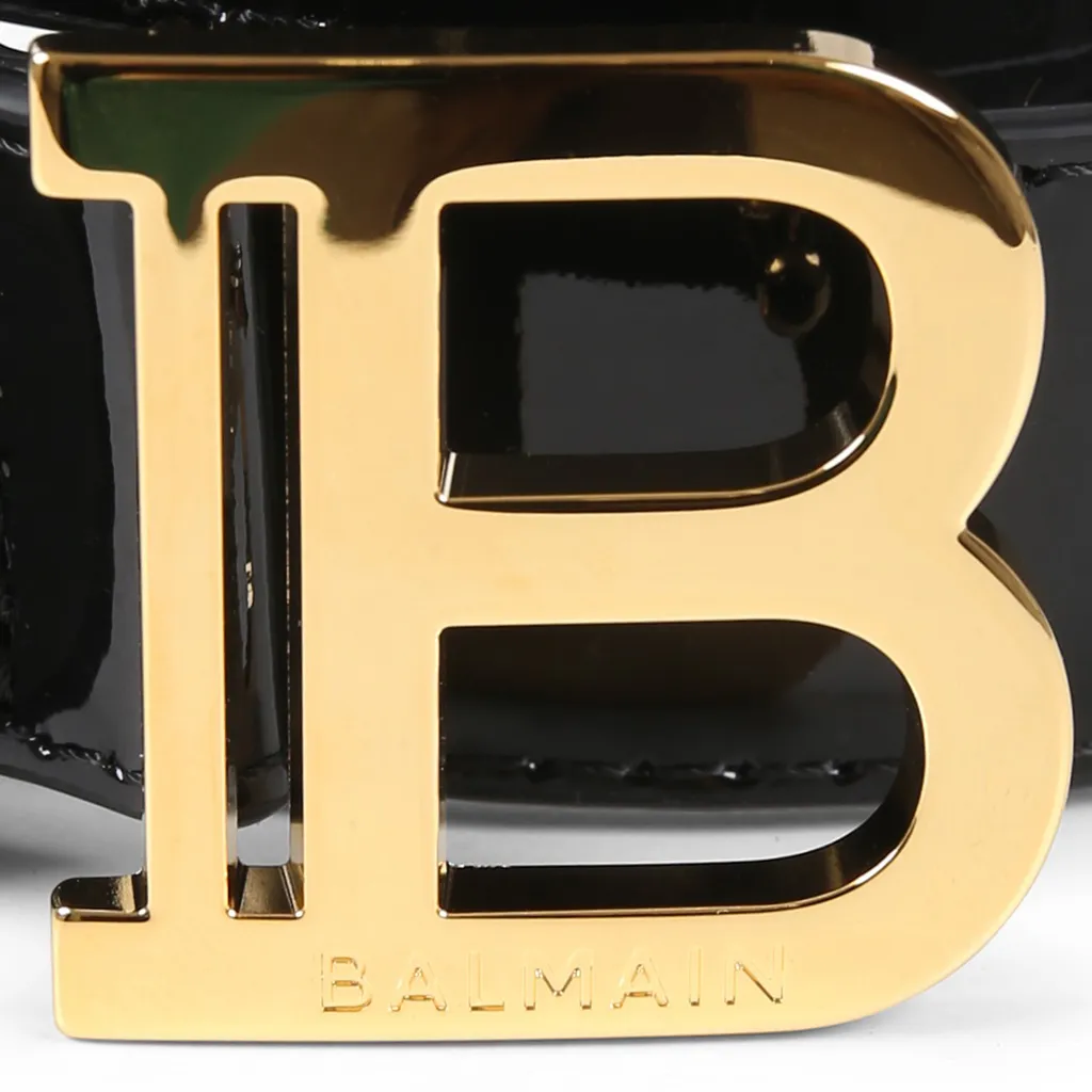 Logo Plaque Buckle Belt