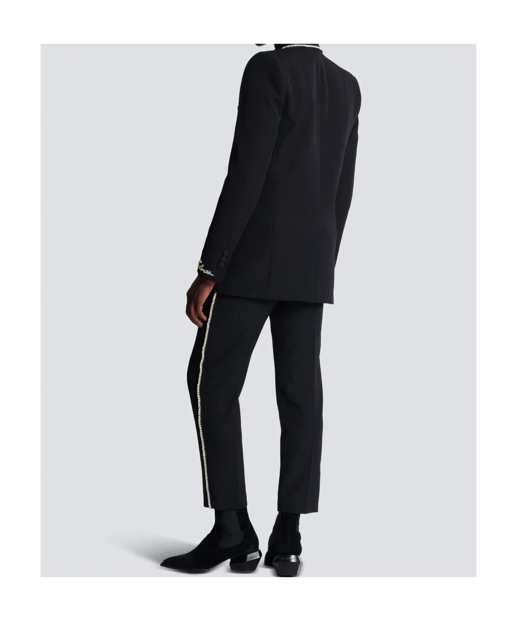 Love Letter Embroidered 1-Button Jacket