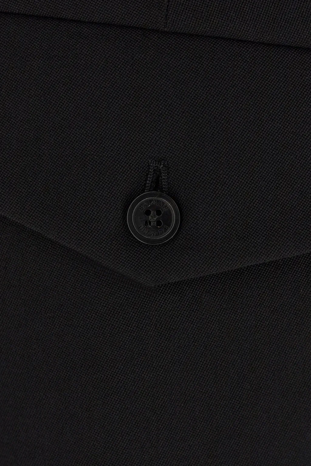 Pleated Gabardine Shorts