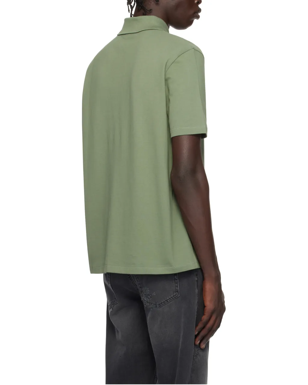 Logo Embroidered Short-Sleeved Polo Shirt