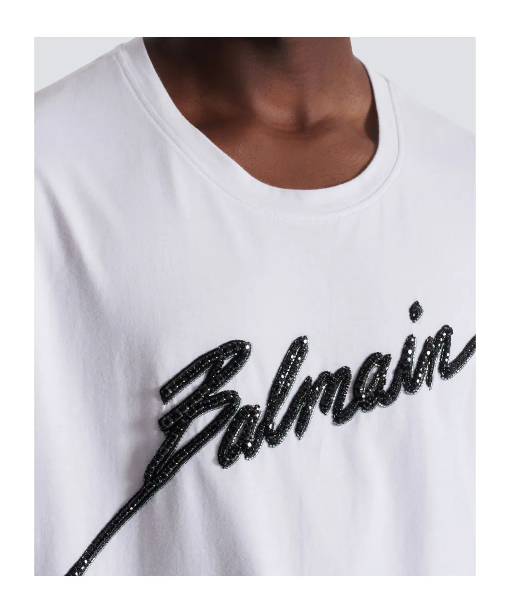 Logo Embellished Crewneck T-Shirt