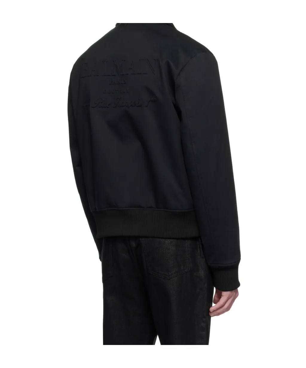 Vintage Logo Bomber Jacket