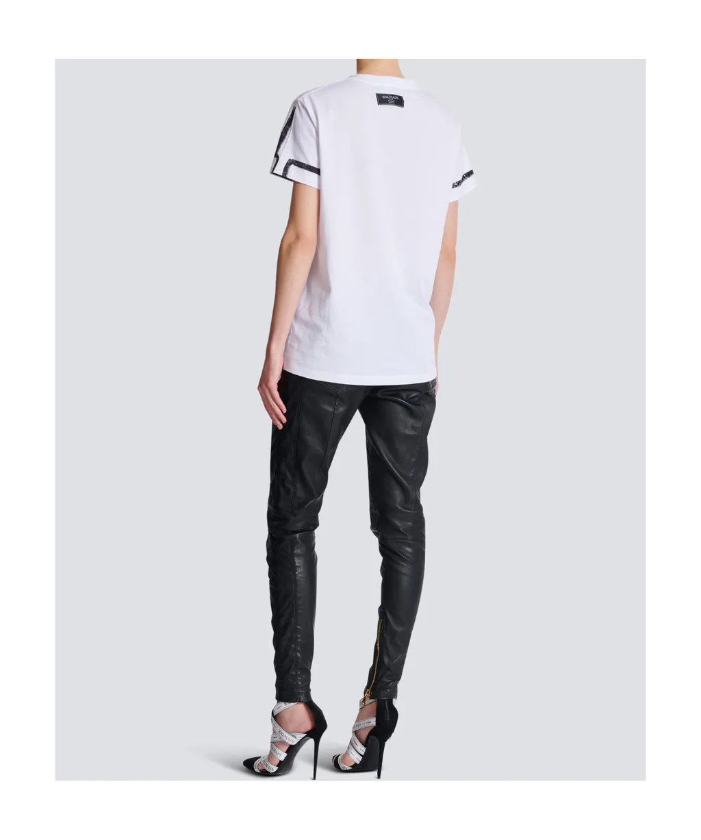 Je T'aime Print Short-Sleeved T-Shirt