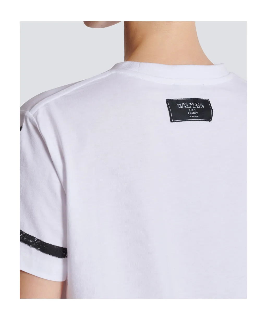 Je T'aime Print Short-Sleeved T-Shirt