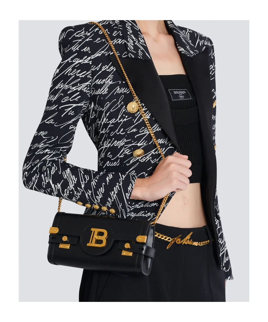 B-Buzz Logo Plaque Clutch Bag
