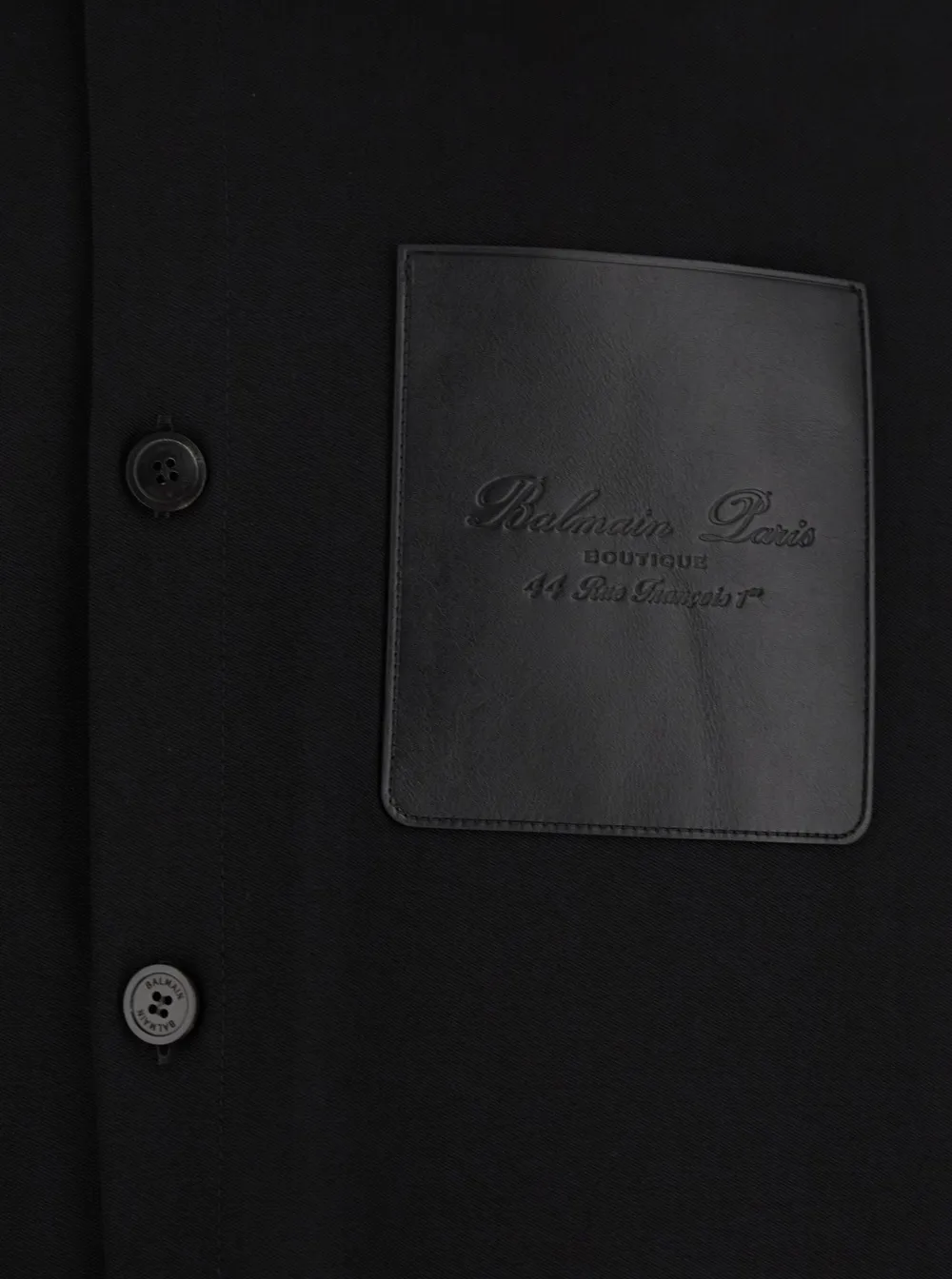 Logo Detailed Long Sleeved Overshirt