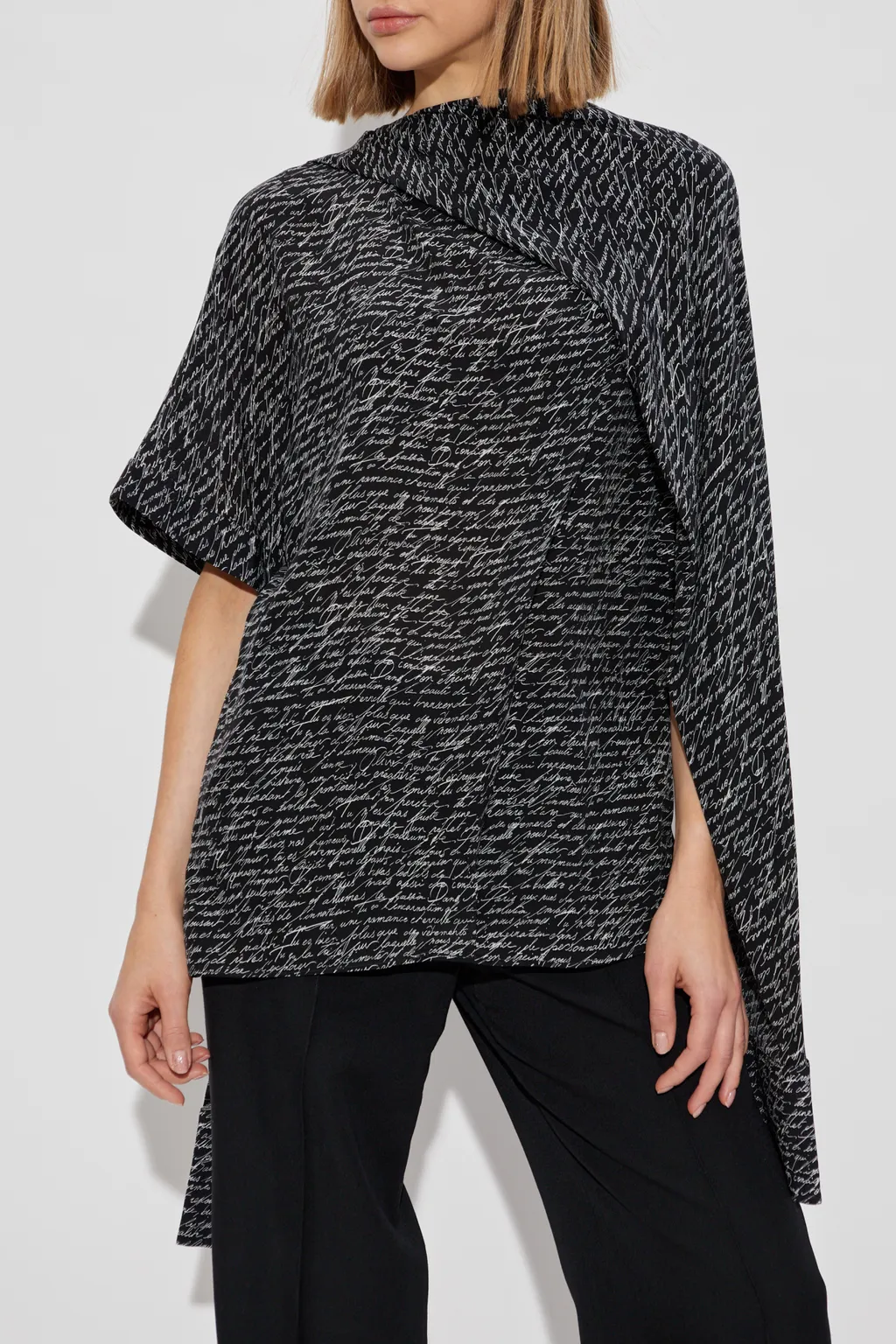 Monogram Printed Top