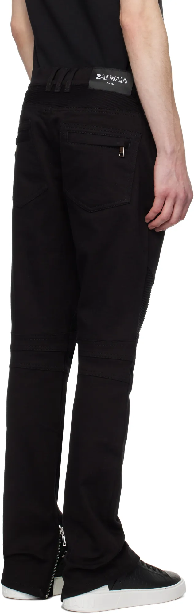 Zip Detailed Slim-Fit Jeans