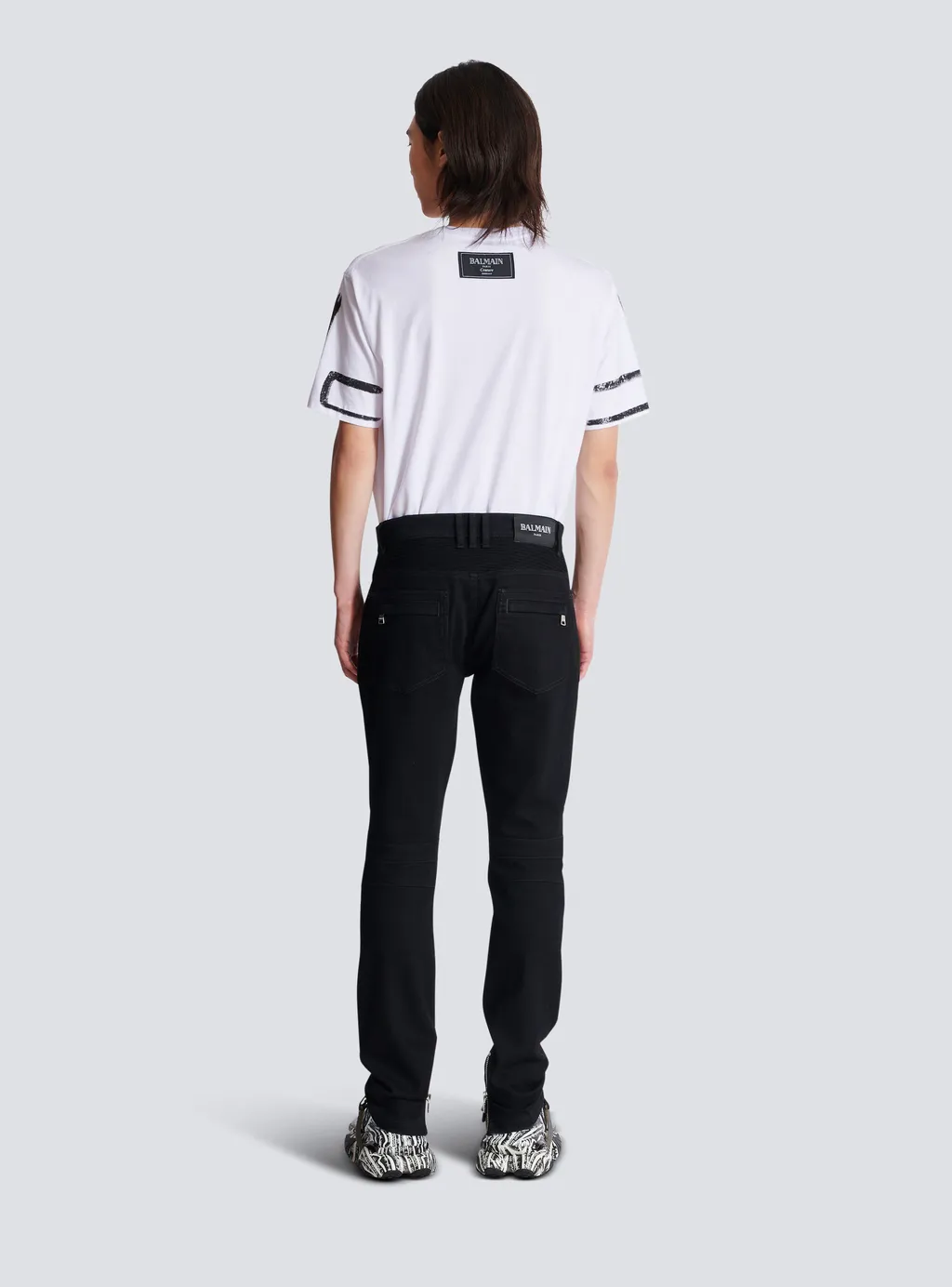 Zip Detailed Slim-Fit Jeans
