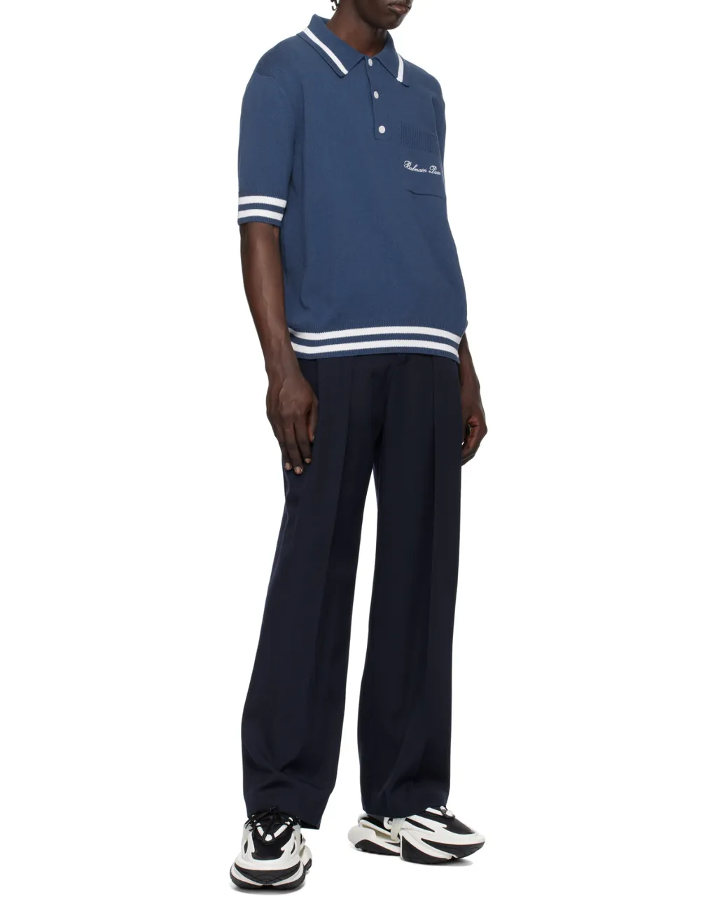 Logo Embroidered Short-Sleeve Polo Shirt