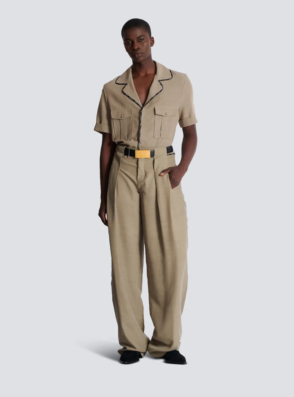 Pleated Trousers