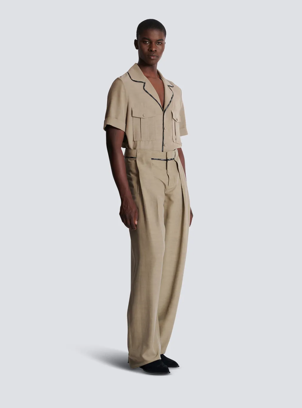 Pleated Trousers