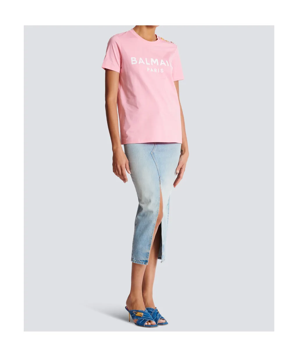 Logo Printed Crewneck T-Shirt