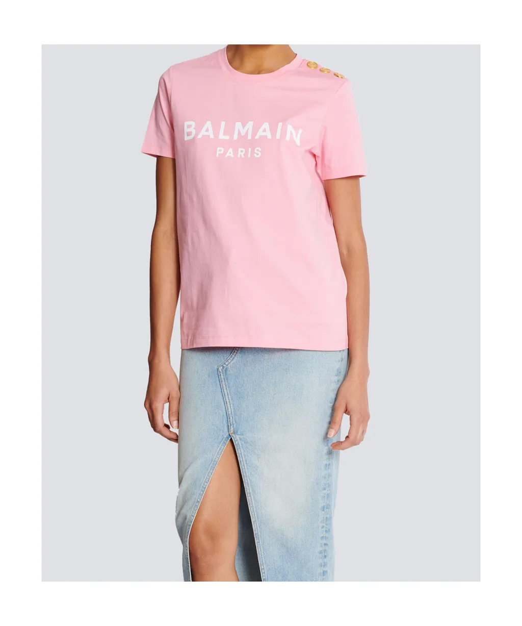 Logo Printed Crewneck T-Shirt