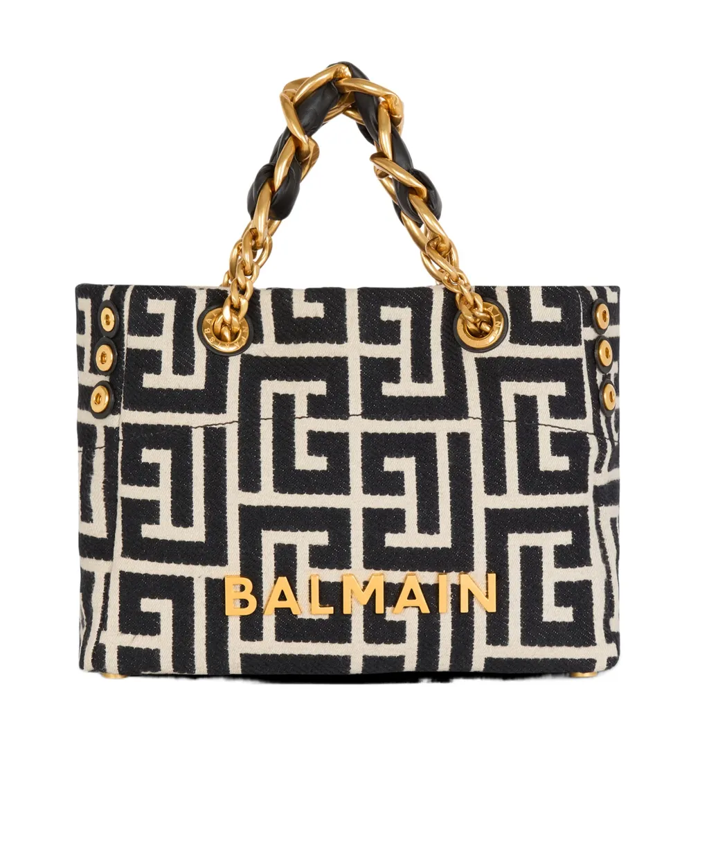 Monogram Jacquard Small 1945 Soft Tote Bag