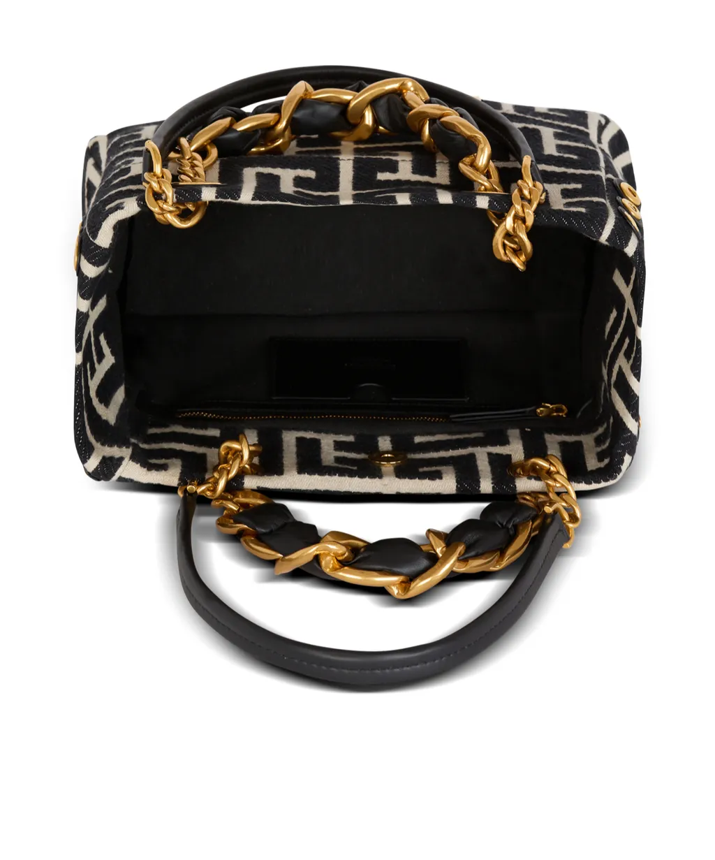 Monogram Jacquard Small 1945 Soft Tote Bag