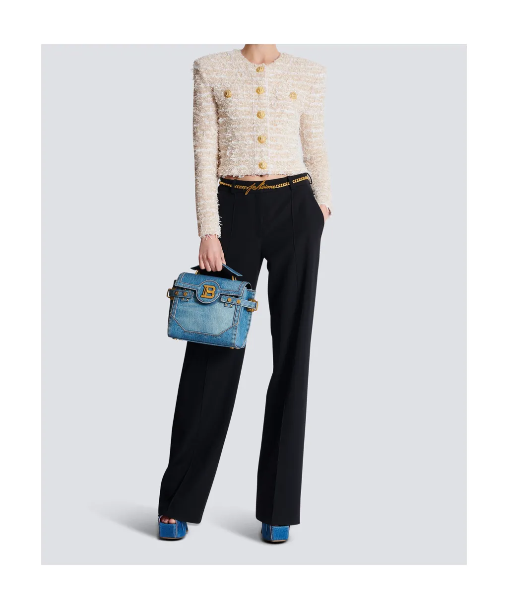 Cropped Tweed Jacket