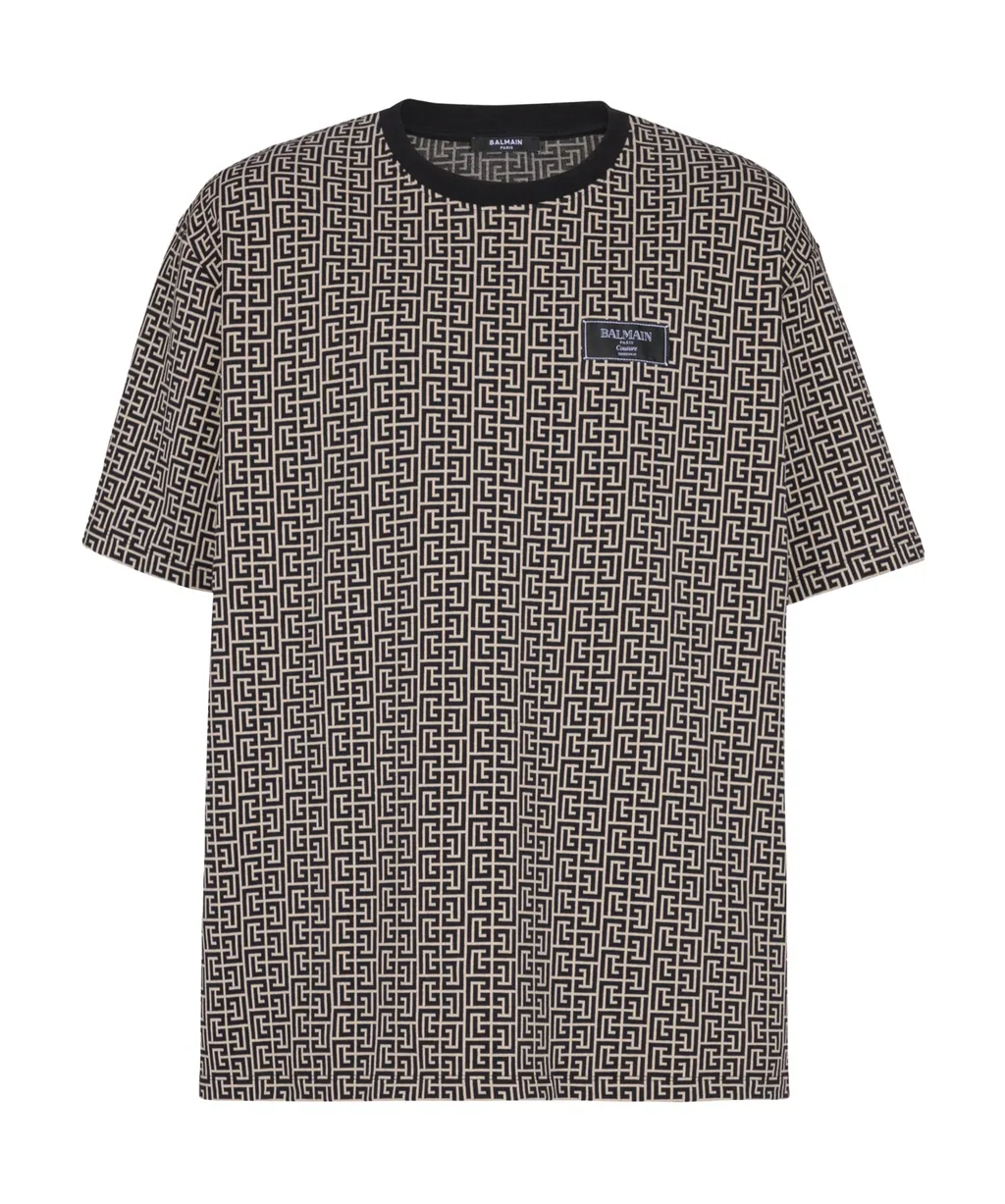 Logo Patch Monogrammed T-Shirt