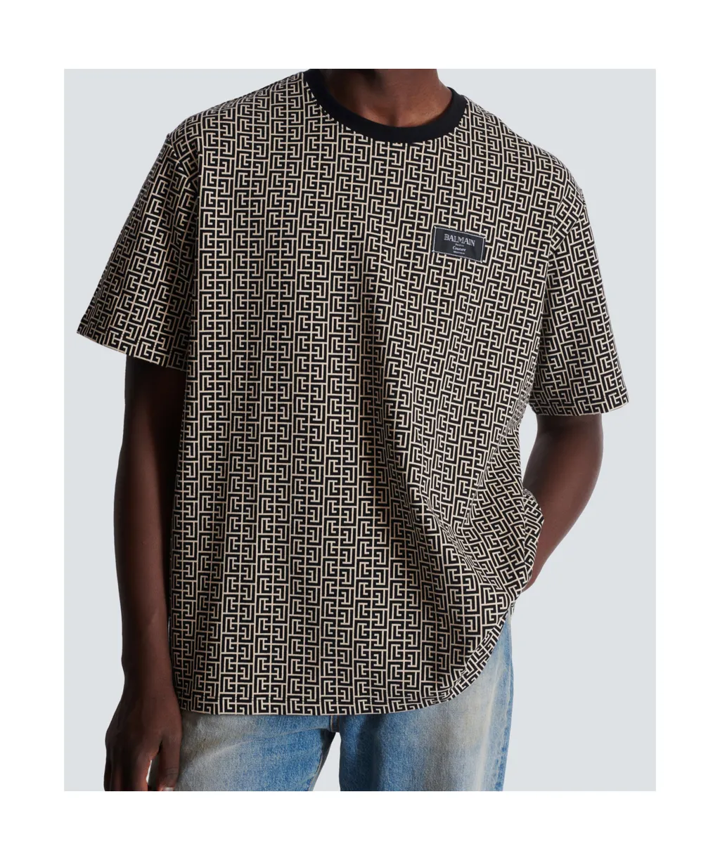 Logo Patch Monogrammed T-Shirt