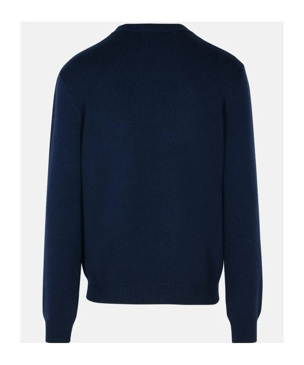 Logo Intarsia-Knit Jumper