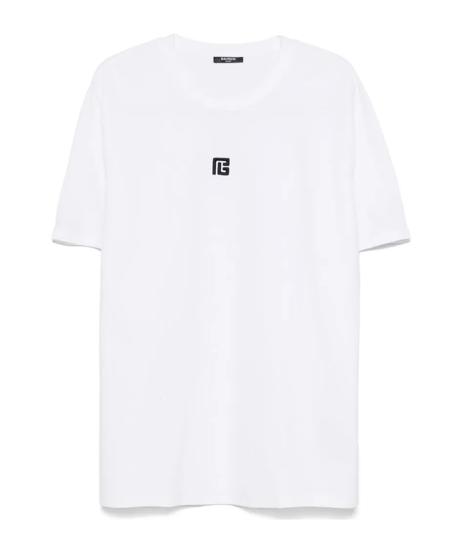 Logo Embroidered Crewneck T-Shirt