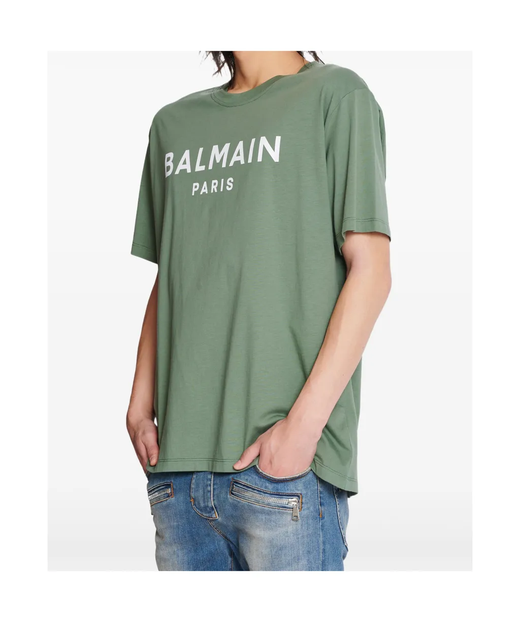 Logo Printed Crewneck T-Shirt