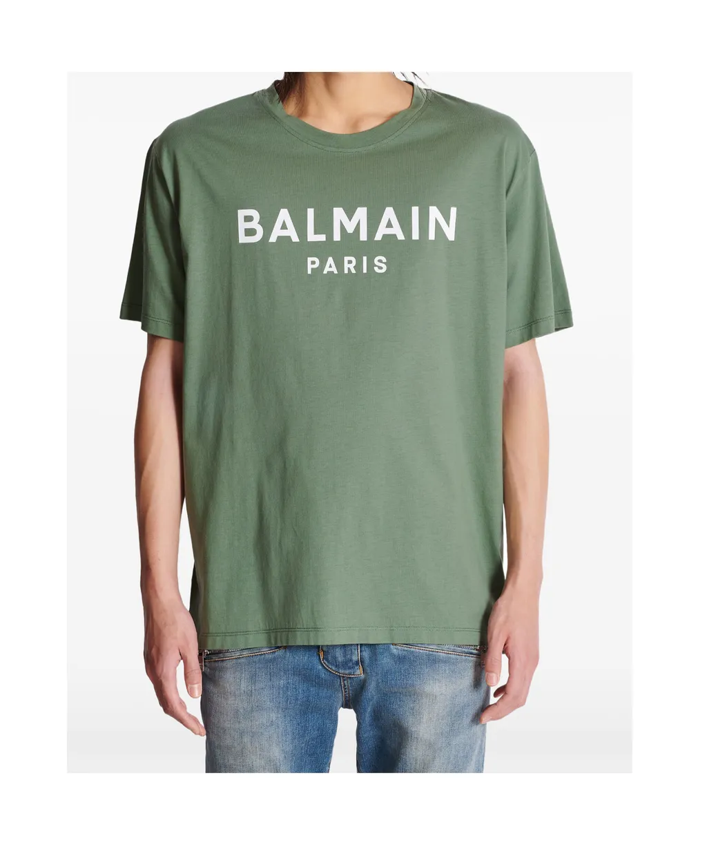 Logo Printed Crewneck T-Shirt
