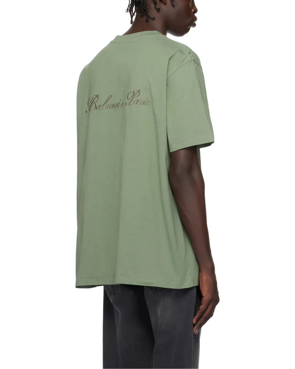 Logo Embroidered Crewneck T-Shirt