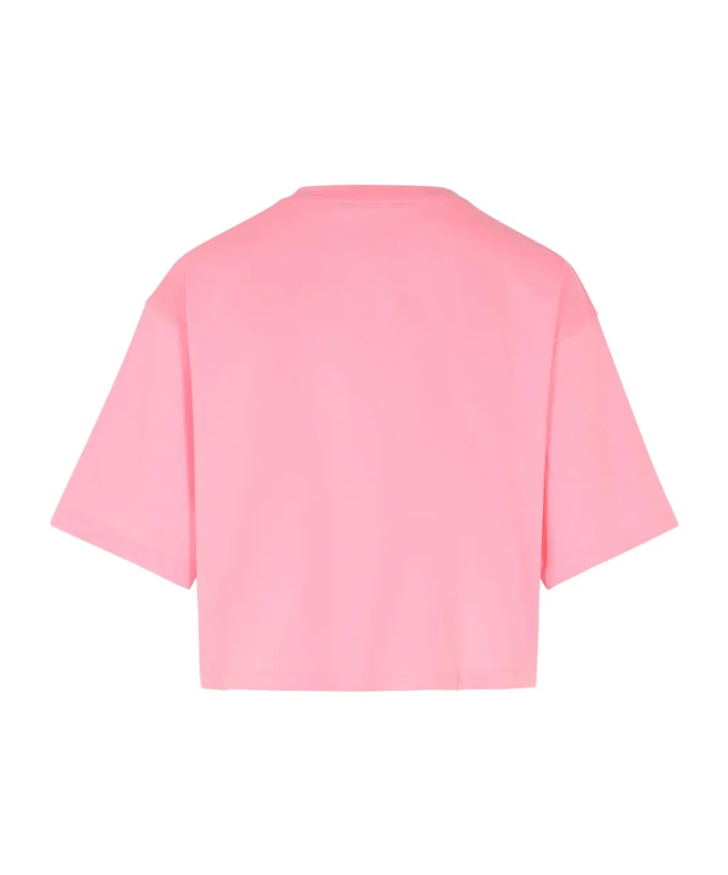 Logo Printed Round Neck T-Shirt