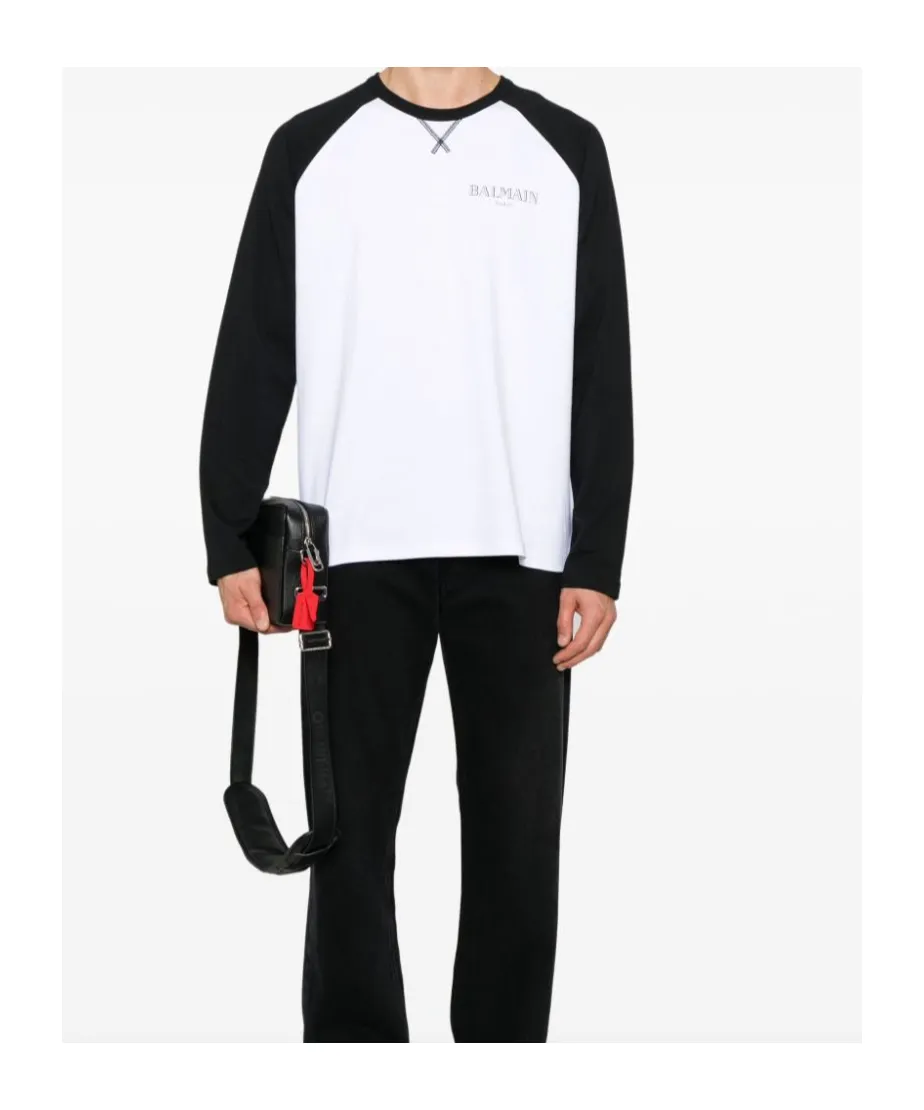 Logo Printed Long-Sleeve T-Shirt