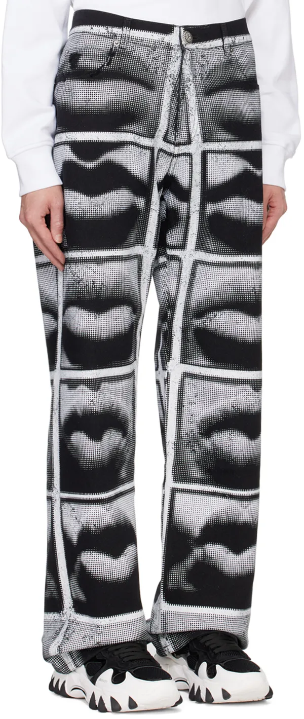 Printed Jeans