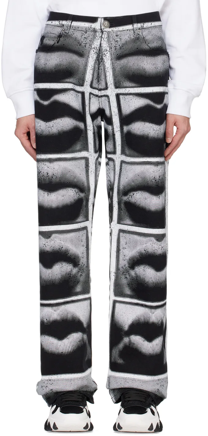 Printed Jeans