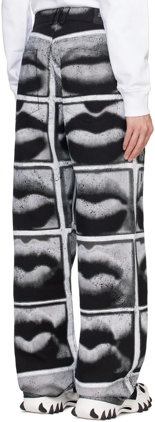 Printed Jeans
