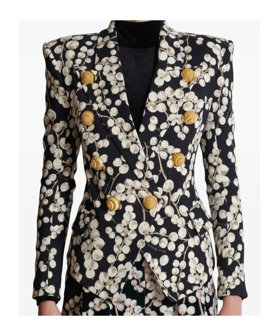 Printed Blazer