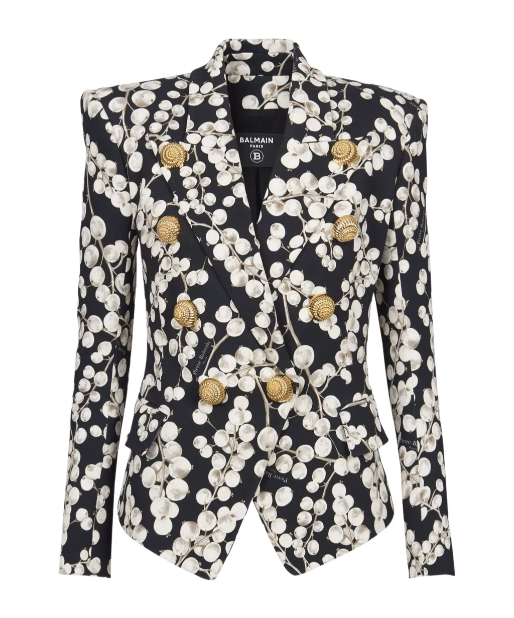 Printed Blazer